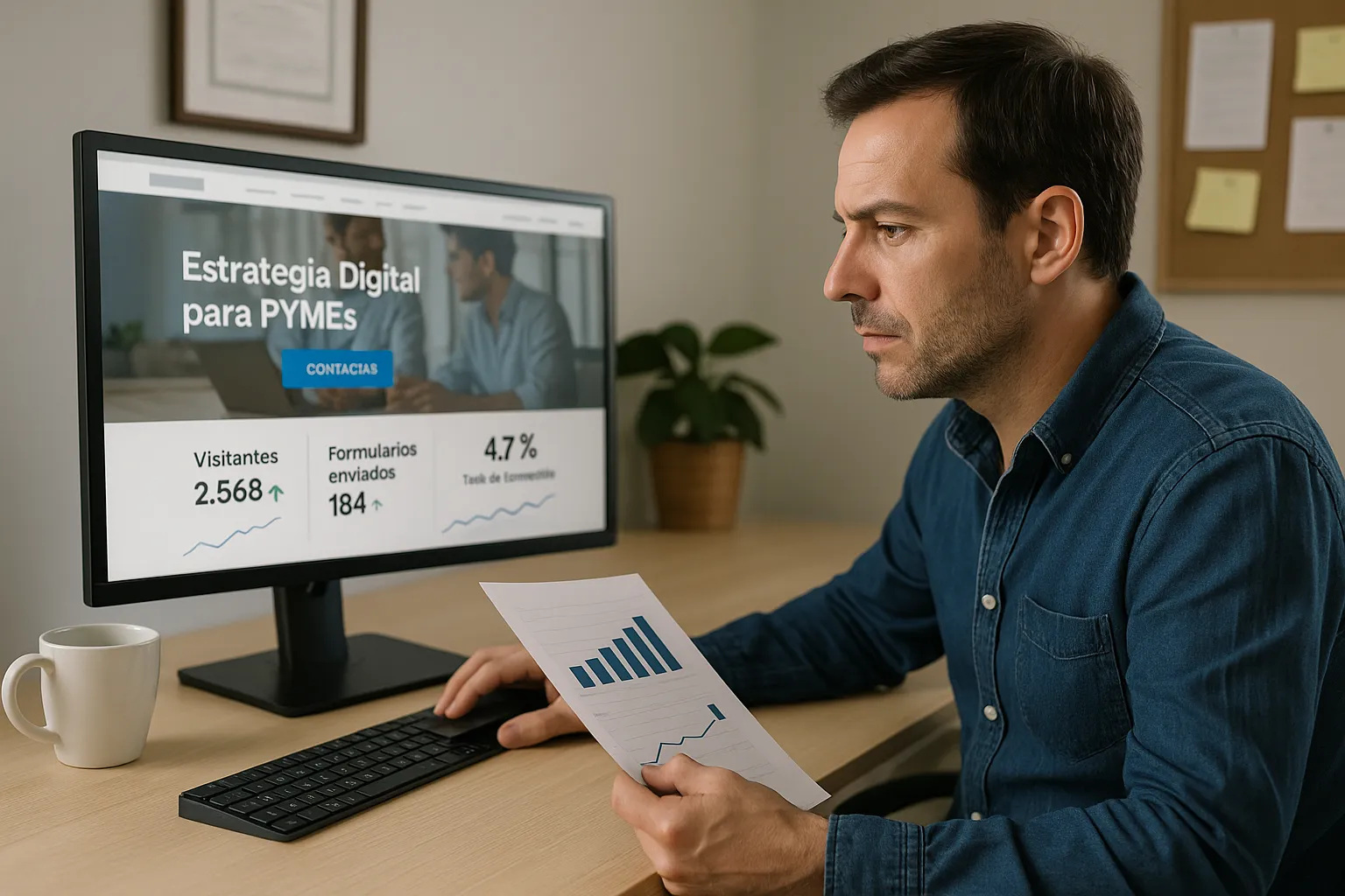 Haz que tu web trabaje para ti: desarrollo estratégico, CTAs eficaces, formularios optimizados y análisis de competencia. Ideal para microempresas y PYMEs que buscan resultados reales.